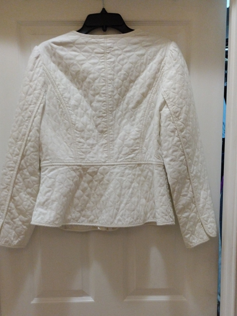 Like New Democracy Puff Sleeve Zipper Lightweight Jacket - Picture 5 of 5